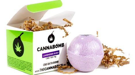 CBD bath bomb