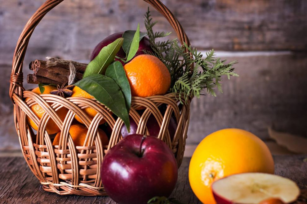 fruit basket gift, organic fresh fruit delivery