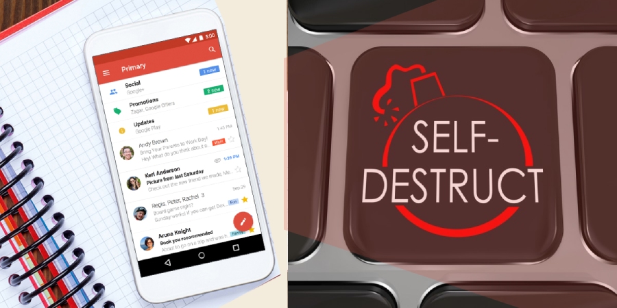Self- Destructing Messages in Gmail