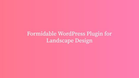 formidable wordpress plugin