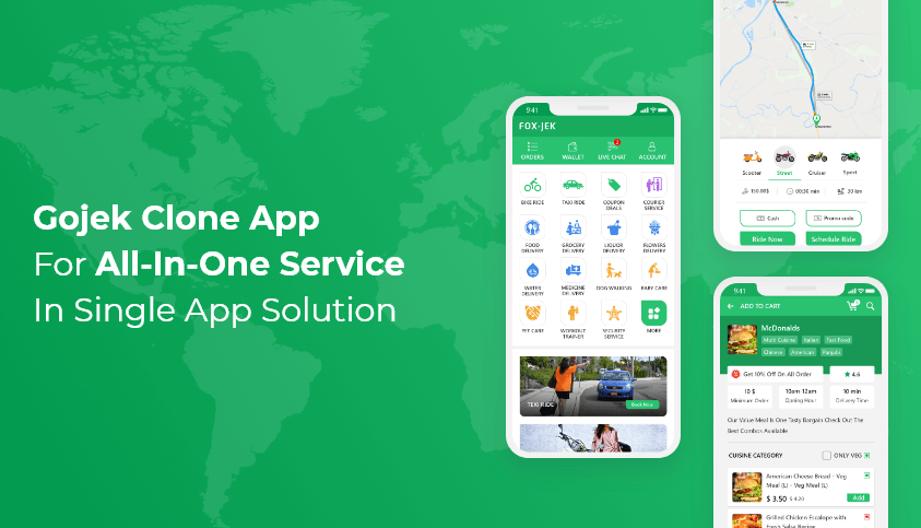 gojek clone app