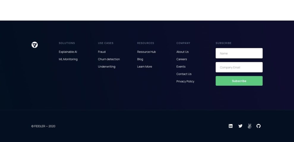 Website Footer Design Ideas
