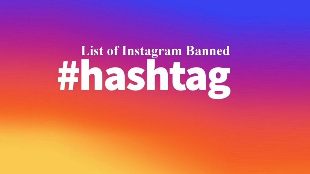 banned hashtags
