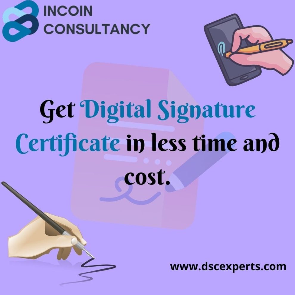 Digital signature certificate