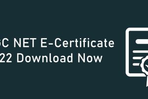ugc net certificate 2022