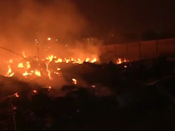 Huge Fire In Sariska Tiger Reserve