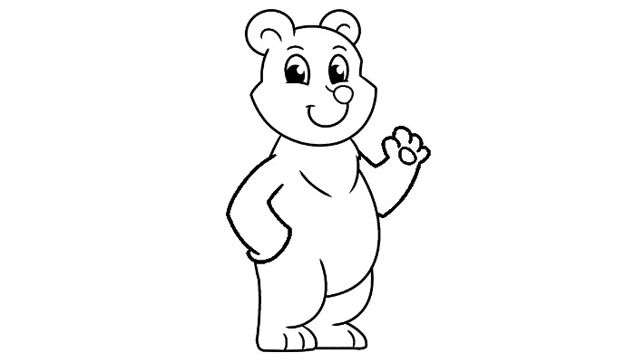 Cute Bear Drawing