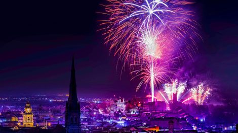 fireworks display manchester