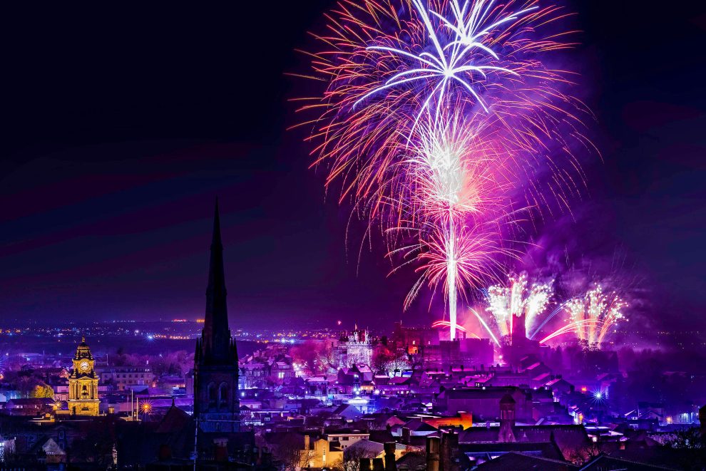 fireworks display manchester