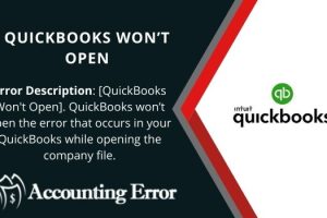 QuickBooks Won’t Open
