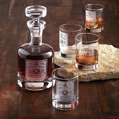 Personalized Whiskey Decanter