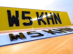 4d Laser Cut Number Plates