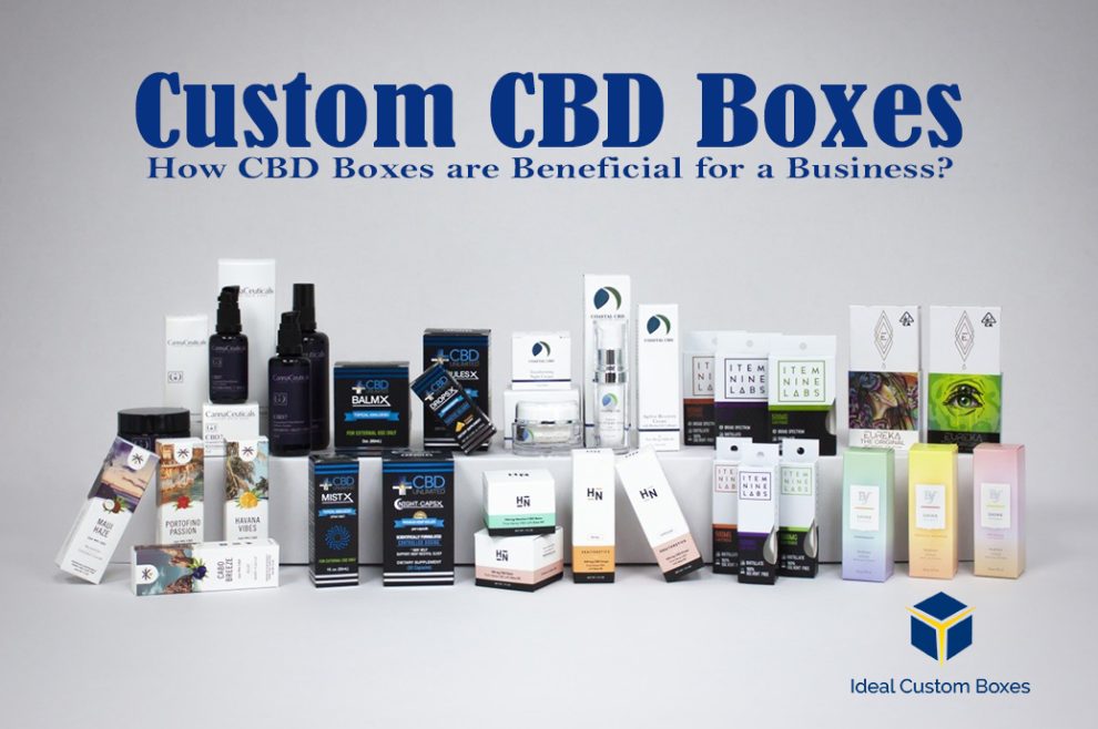 Four Benefits of Custom CBD Boxes