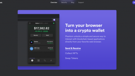 download, sign up, and stake procedures of Phantom Wallet