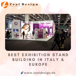 Exhibition stand building in Italy and Euorpe
