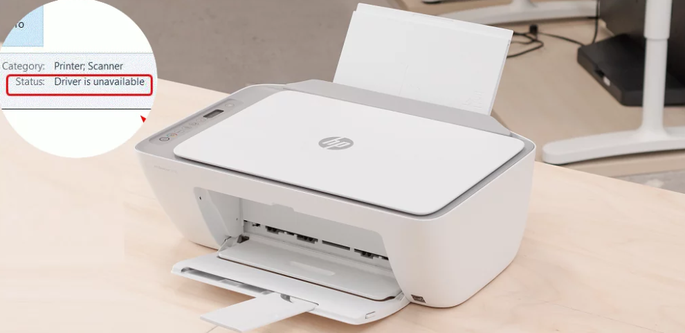 Hp printer driver is unavailable