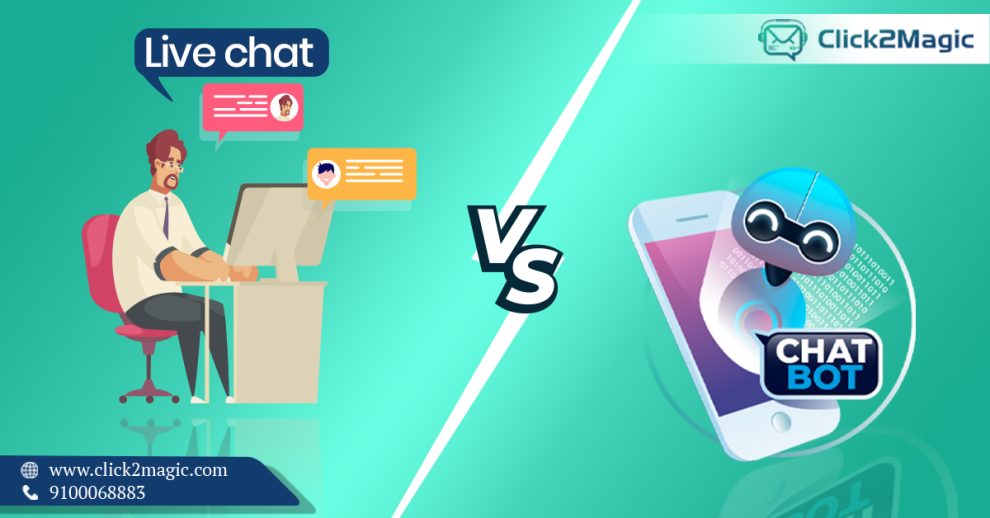 LIVE CHAT VS CHATBOT WHICH IS RIGHT FOR YOUR BUSINESS