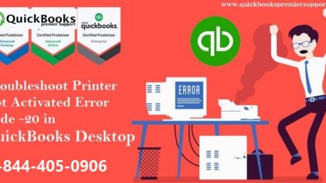 QuickBooks Printer Not Activated Error Code 20