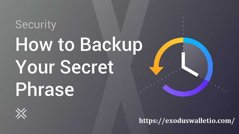 backup my Exodus wallet