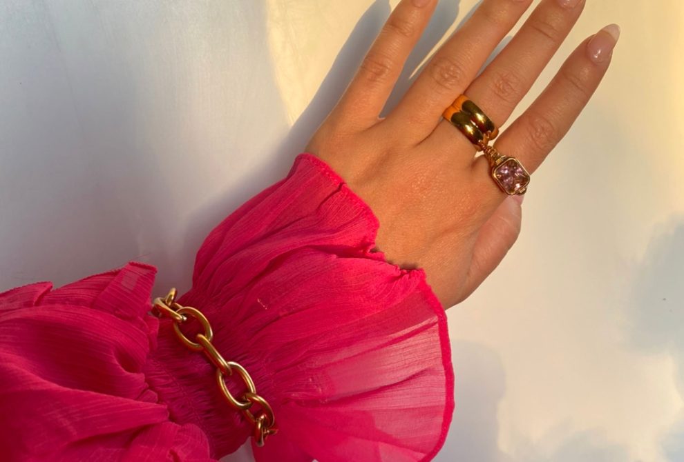 gold plated ring