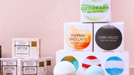 Custom CBD bath bomb packaging boxes