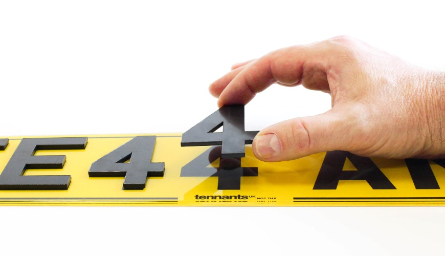 4d Laser Cut Number Plates