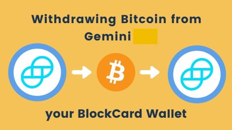 withdraw Bitcoin from Gemini Wallet