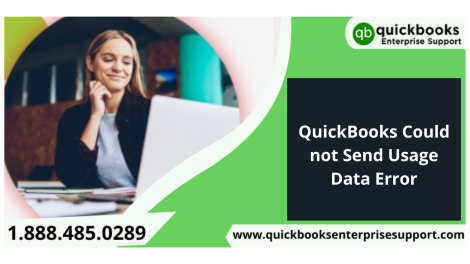QuickBooks Could not Send Usage Data Error
