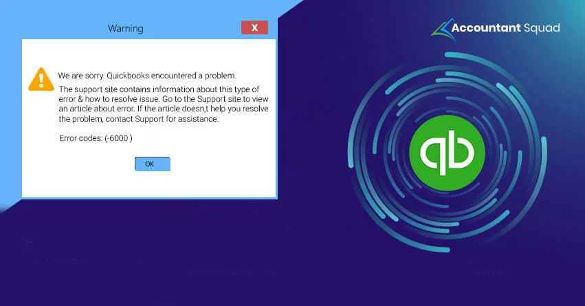 quickbooks error 6000