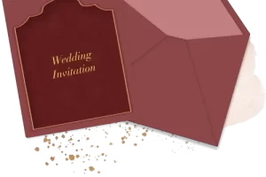 digital wedding invitation