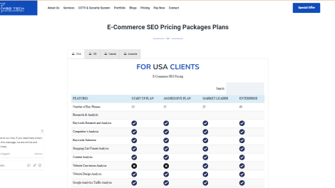 Ecommerce Seo Pricing