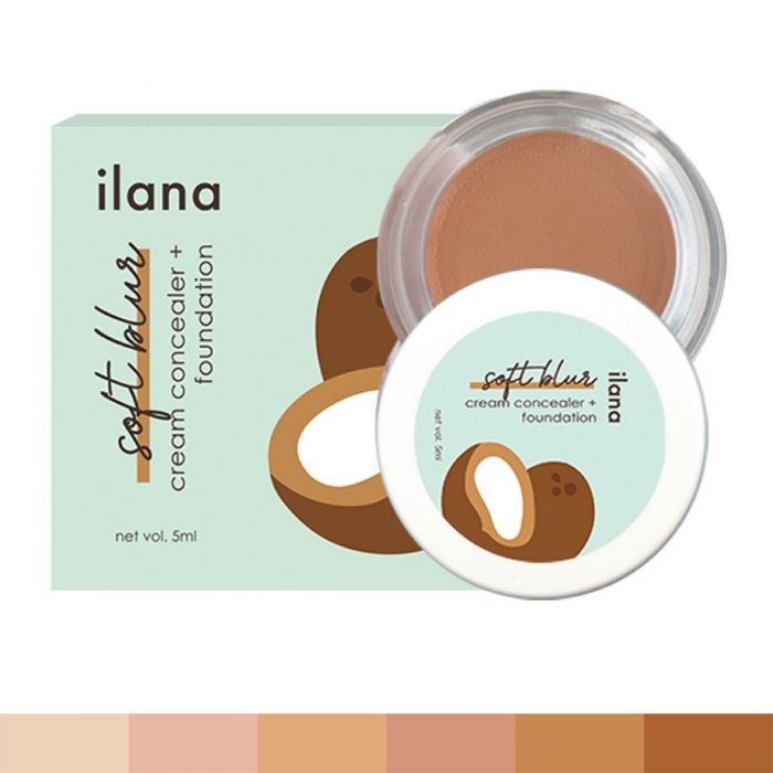ILANA SOFT BLUR CREAM CONCEALER & FOUNDATION WITH SPF