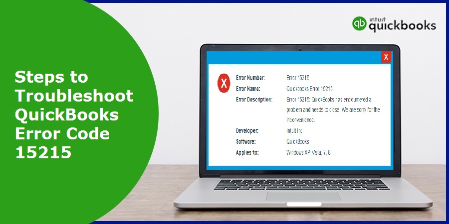 Resolve QuickBooks Error Code 15215 - Featured Image