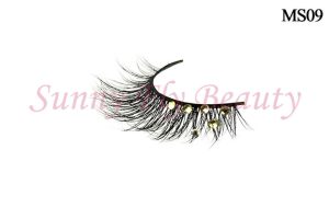 eyelash extensions, false lashes, Swarovski crystal false eyelashes