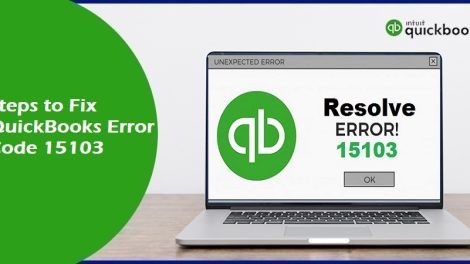 Fix QuickBooks Error Code 15103 - Featured Image