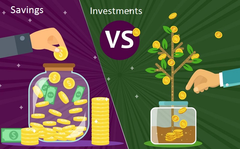 What Makes Savings to be Different When Compared to Investments?
