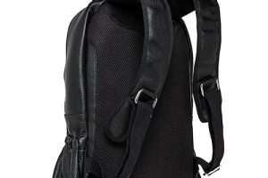 leather backpack