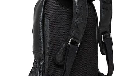leather backpack