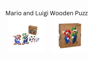 Mario and Luigi Wooden Puzzle