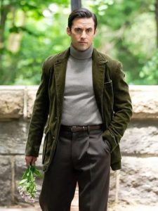 Mrs. Maisel Milo The Marvelous Ventimiglia Green Cord Blazer