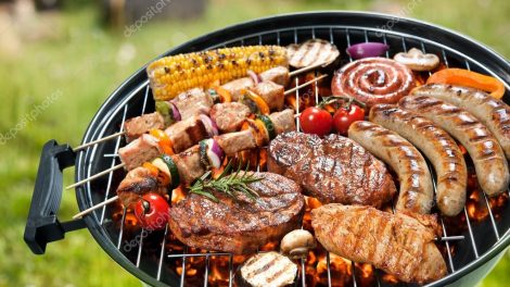 Pizza oven grill