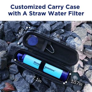 portable water filter straw